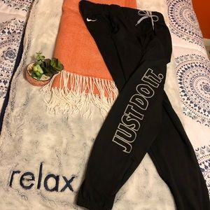 Black Nike Dri-Fit Sweatpants